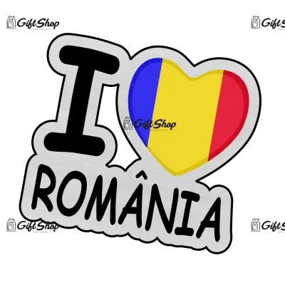 Mgs133-magnet frigider- i love romania